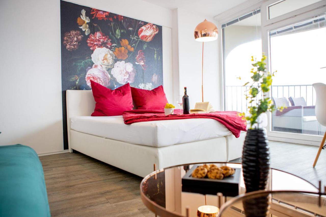 אוגסבורג Modernes Apartment Mit Tollem Blick Ueber Die Stadt מראה חיצוני תמונה