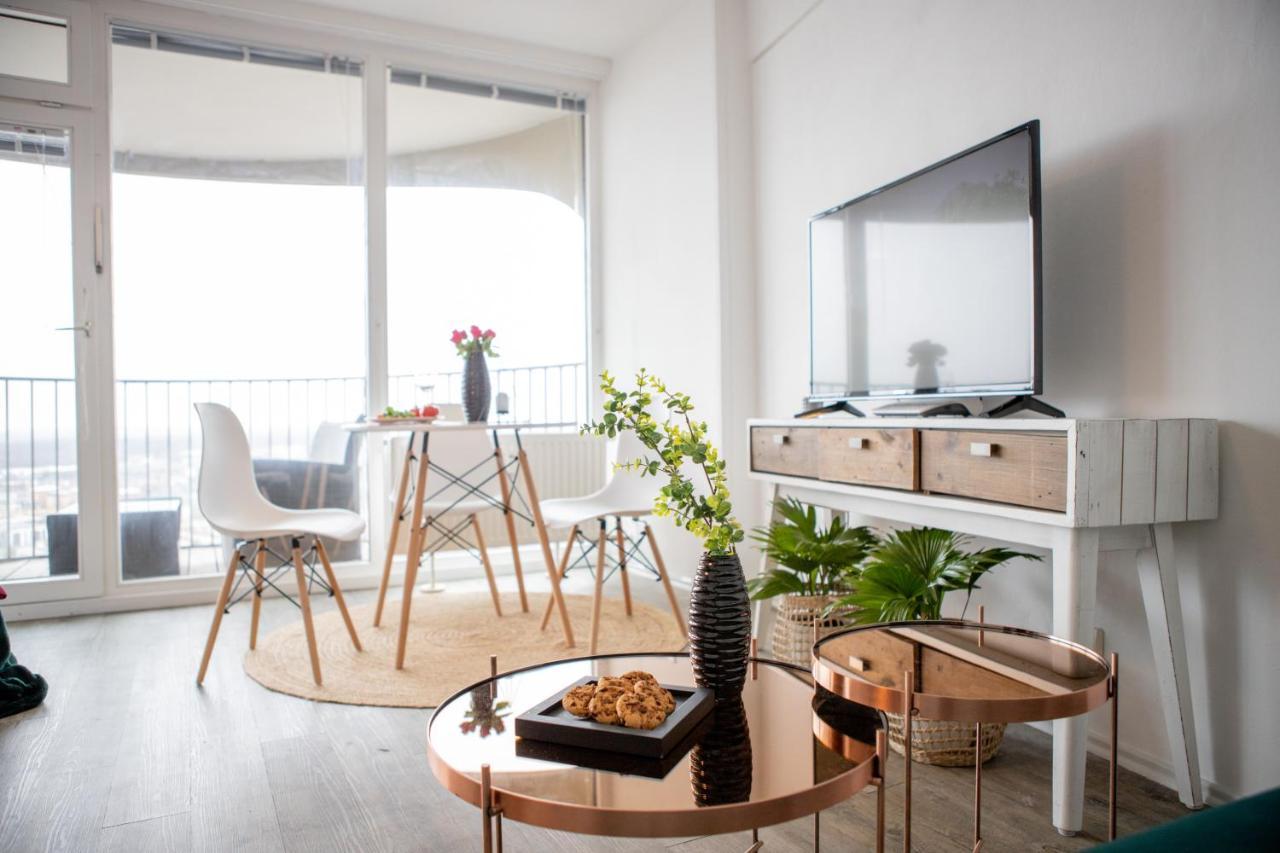 אוגסבורג Modernes Apartment Mit Tollem Blick Ueber Die Stadt מראה חיצוני תמונה